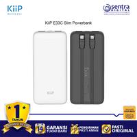 Gambar KiiP E33C Powerbank Slim 10000mAH Dual Input USB-C Micro USB Power Bank - White dari Sentra Digital Kota Surabaya 5 Tokopedia