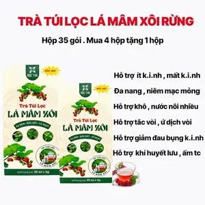 Trà Lá Mâm Xôi Bốn Vị Ngon Ngọt