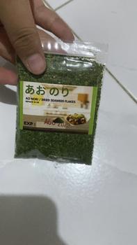 Product Review of Aonori Ko Taburan Takoyaki Mentai / Ao Nori Bubuk Seaweed Flakes / Serbuk Rumput Laut 10gr from a**a 1