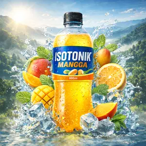 [DISKON] Isotonik Mangga 600ml Segar | COD max5 TF max10