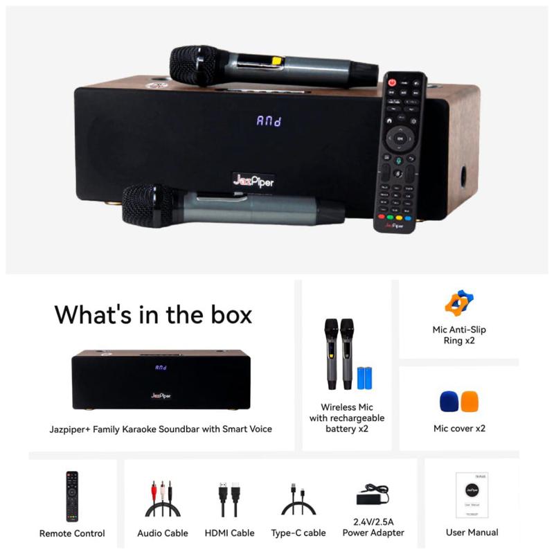 Product Introduction of JAZPIPER PRO | JAZPIPER PLUS V3 | JAZPIPER+ HOME KARAOKE SOUNDBAR 84