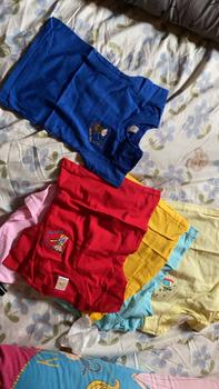 Product Review of 6pcs Baju Kaos Oblong Bayi Finka Katun Kancing from S**a 0