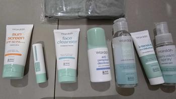 Product Review of Wardah Umrah & Hajj Package - Paket Haji dan Umroh - Hair and Body Wash, Face Cleanser, Sunscreen SPF 50 PA+++ , Anti Perspirant Deodorant, Moisturizer, Lip Treatment Balm, ZamZam Water Spray from A** 3