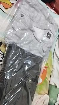 Product Review of Sweater Cardigan Basic UNISEX  tebal Knitwear Pria Santai Panjang Hitam Oversize cardigan sad Kain Fleece Regular knit Crewneck from B**3 1