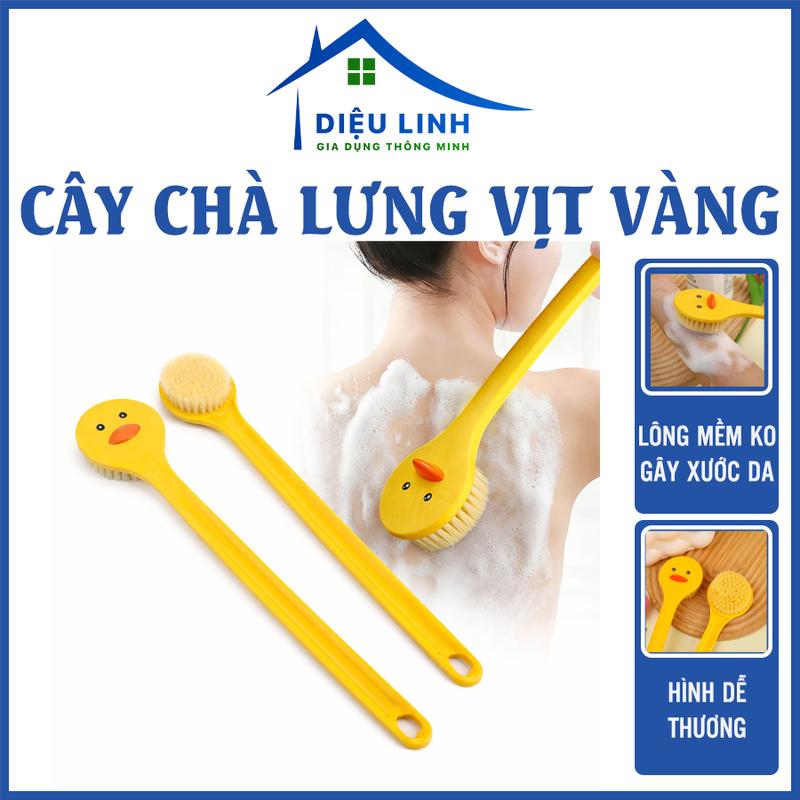Cây Chà Lưng Bàn Chải Cọ Lưng Hình Vịt Vàng Dễ Thương Cây Tắm Vịt Vàng Bông Tắm…