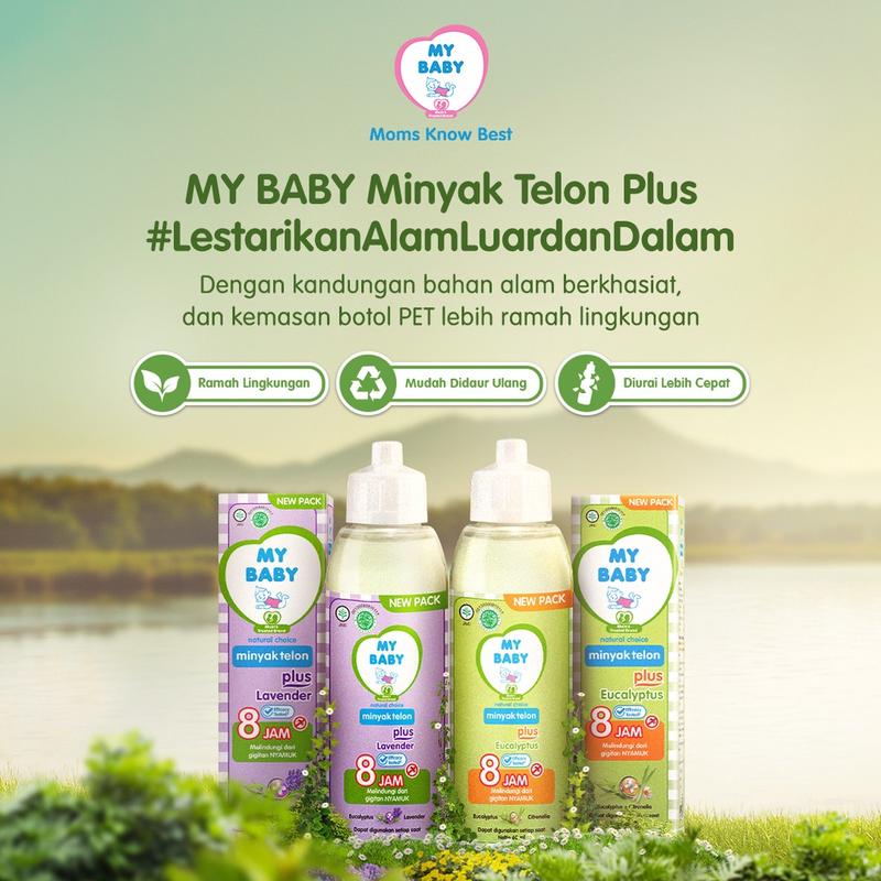 My Baby Minyak Telon Plus Menghangatkan & Melindungi Anak Bayi Dari Gigitan Nyamuk 7