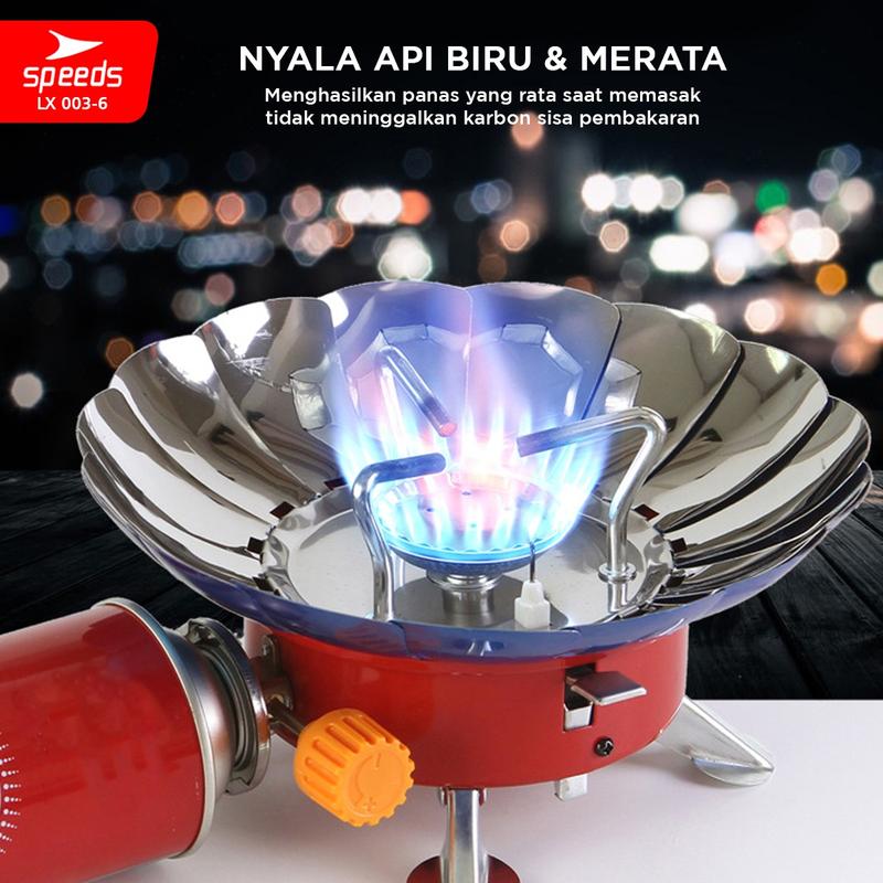 Speeds Kompor Camping / Kompor Portable Alat Masak Camping Untuk Berkemah 003-6 7