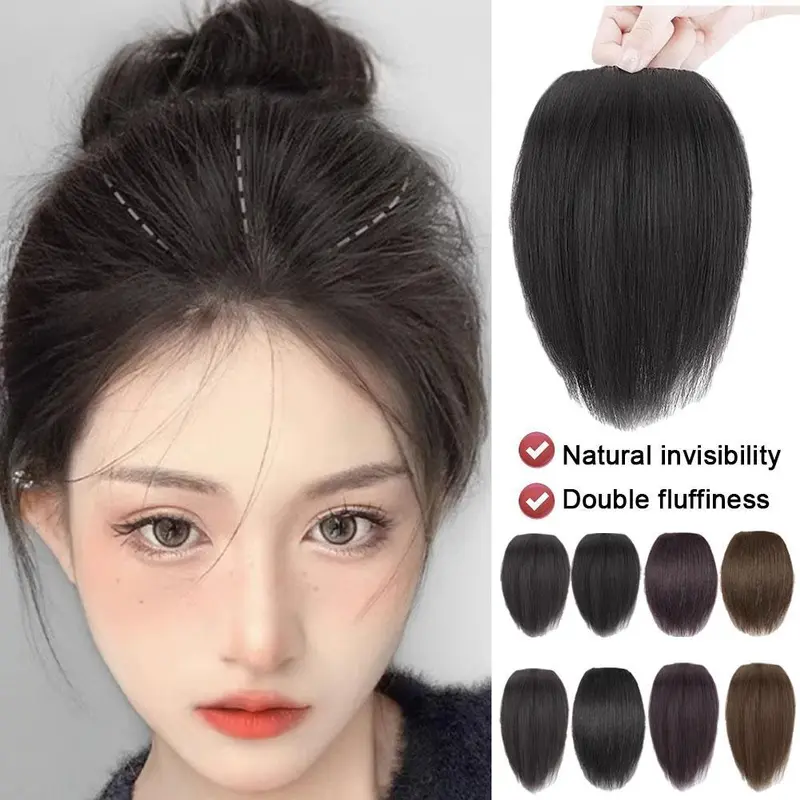 Miếng Đệm Tóc Cho Nữ, Miếng Đệm Tóc Mô Phỏng Cho Rễ Tóc, Dụng Cụ Hữu Ích Và Bồng Bềnh, Y1G9 Có Hộp sọ Cao 0