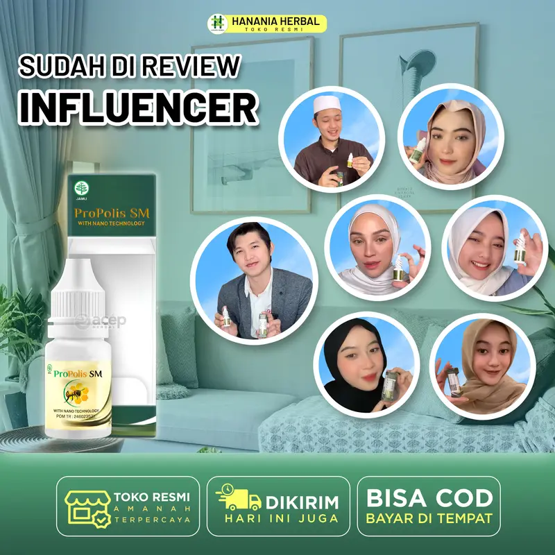 Propolis SM Gonore Sifilis Raja Singa Pria Wanita Remaja dan Dewasa - HananiaHerbal 4