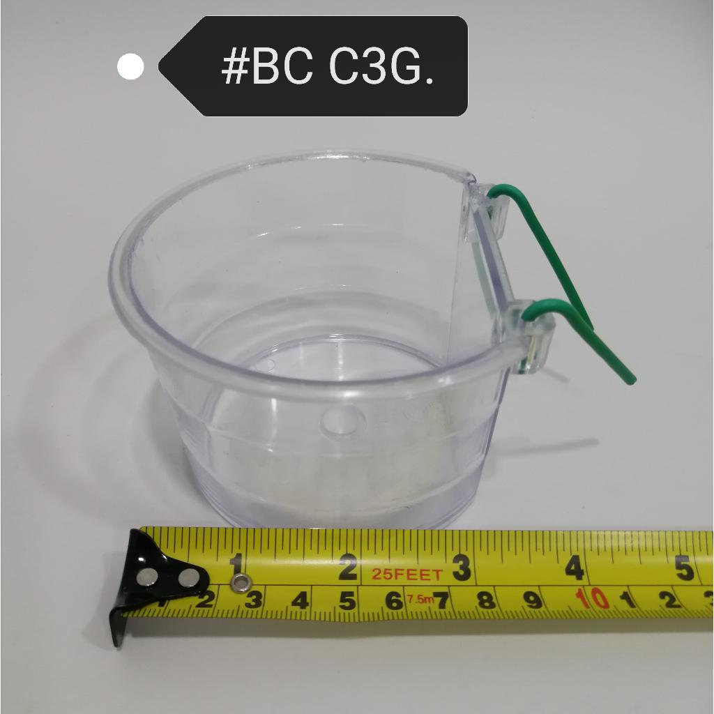 C3G Bird Cup Feeding Water Cawan Burung Makananan Air Minum