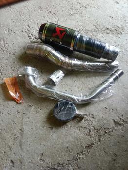 Product Review of Knalpot Akrapovic Lorenzo gp M1 FREE DB KILLER Vixion R15 Xabre Byson Cb150r Cbr150 Verza Megapro Sonic Cs1 Satria Fu Dll from N**A H**♒ 0