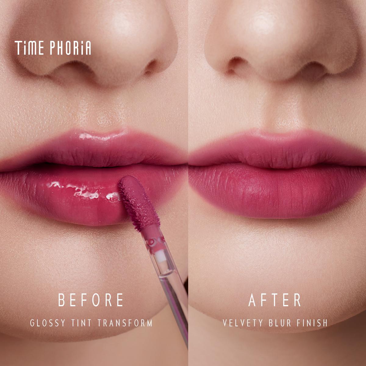 TIMEPHORIA ALTERA BLURRING LIP TINT+LIP MATTE 2PCS