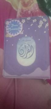 Product Review of Al-Quran Custom Nama & Cover Terjemah Ukuran A6 Kaleb Resleting Bonus Pin Alquran from D**7 0