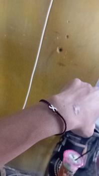 Product Review of Nona Moon | Gelang Couple Infinity (Black-Red) Bracelets | Couple, Love, Soulmate from 𝕯**𝖆 0