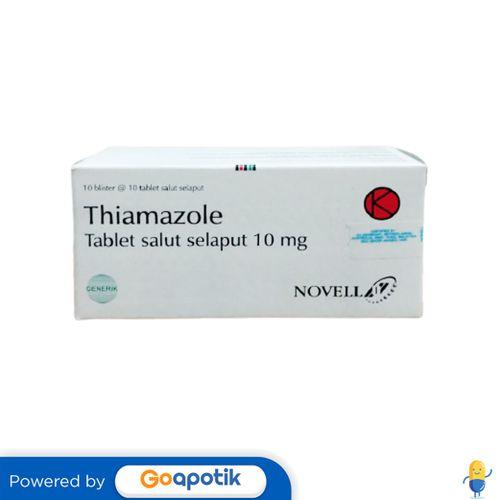 THIAMAZOLE NOVELL 10 MG BOX 100 TABLET