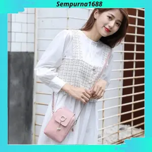 SEMPURNA1688 -  Tas Selempang?Slingbag Wanita Tas HandPhone Fashion Korea Import Real Pict
