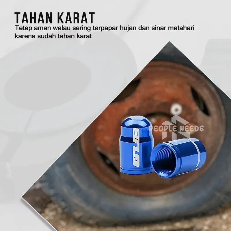 Pentil Ban Sepeda GUB Aluminium Aloy Motor Mobil isi 2 pcs 7