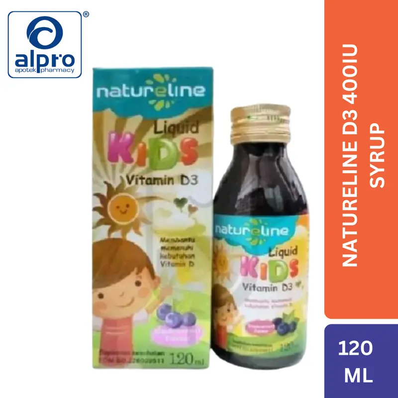 Natureline Call NATURELINE D3 400IU SYRUP 120 ML - Shop | Tokopedia