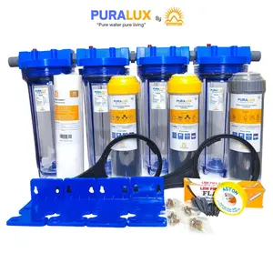 Paket Housing Filter Air Toren 10 inci 4 Tahap / Water Filter Rumah Tangga / Saringan Air Sumur Bor Keruh, Berbau, & Berpasir by KINNOYAMA