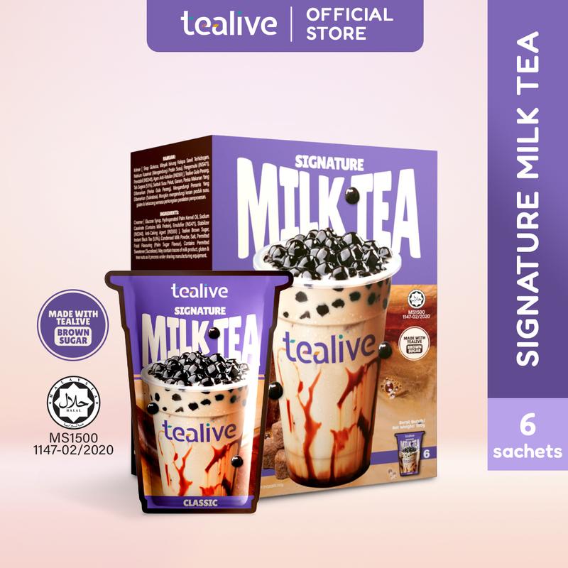Tealive Signature Milk Tea 3-in-1 - TikTok Shop Malaysia