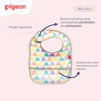 Gambar PIGEON 2 Way Baby Bibs | Celemek Bayi | Celemek Bayi - Flag dari Pigeonbabyindonesia Kota Tangerang Selatan 4 Tokopedia