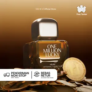 HEURA One Million Lucky - Extrait de Parfum - Aroma Fresh Madu Vanilla Mewah Elegant Parfum Pria Tahan Lama