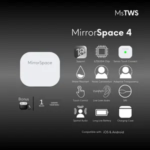 Ms Tws - MirrorSpace 4 Wireless Charging Case