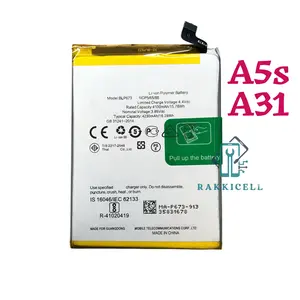 [ 4230 mah] - Baterai For 0ppo A5S . A31 2020 - BLP673 - Batrai Batre Batery Batere Battery Hp Hape RakkiCell