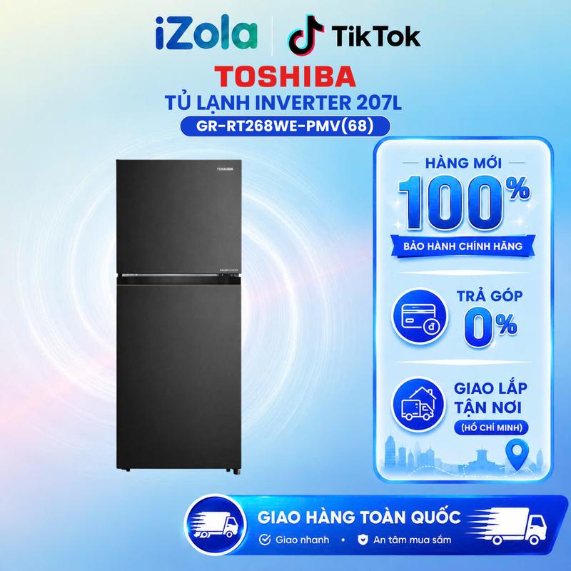 GR-RT268WE-PMV(68) - Tủ lạnh Toshiba Inverter 207L GR-RT268WE-PMV(68)