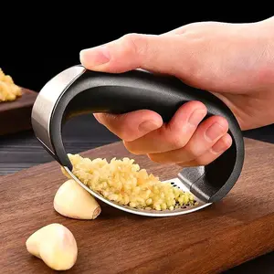 ALAT PENGHANCUR BAWANG PUTIH GARLIC PRESS CRUSHER STAINLESS Presser Penghalus Parutan Bawang Onion Penggerus parutan