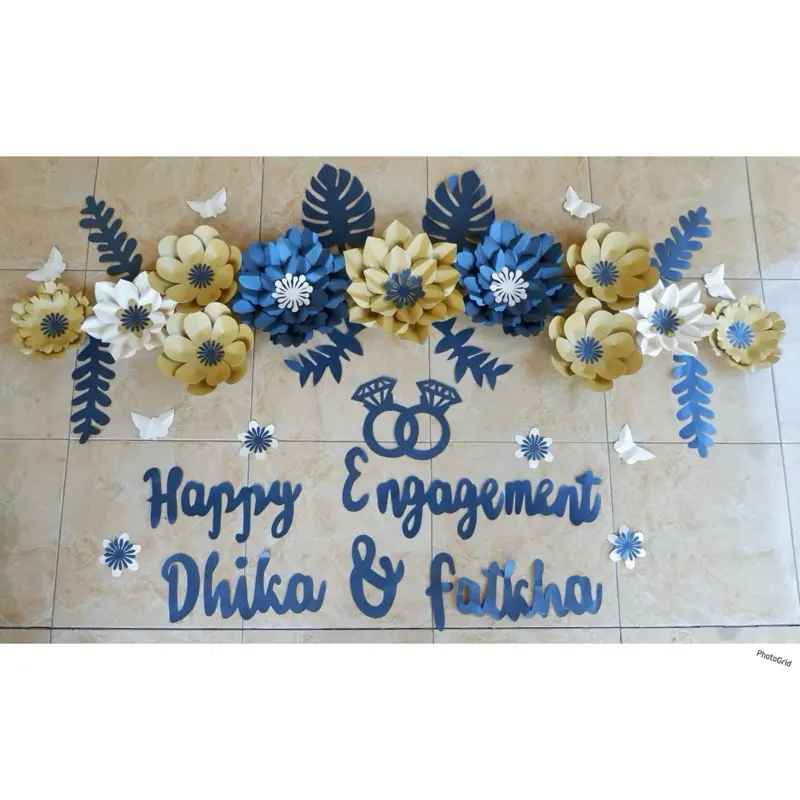 Hemat 11bunga dengan tulisan