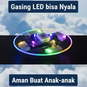 Mainan Gasing Pemadam/warna random/Lampu Led/yang lagi viral Dolls
