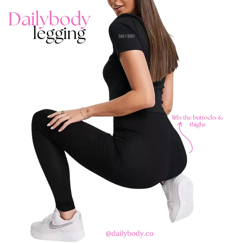 DAILYBODY | Legging Panjang Tebal Premium Seamless High & Anti Jiplak basic celana 1