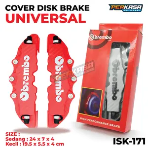 Cover Disk Brake Kaliper Rem Cakram Brembo Style ISK-171 Mobil Universal