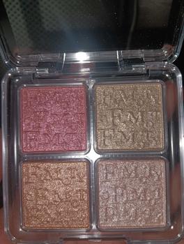Product Review of Palet Serbuk Penyerlah Berkilauan, 4 Warna, Kosmetik Berkilat, Tahan Lama, Licin, Sesuai untuk Kontur Muka, Mekap Bercahaya, Serlahkan, from i**y 1