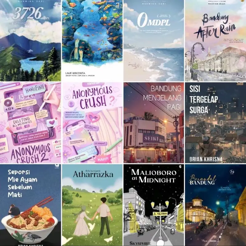 Novel best seller (bisa pilih judul)