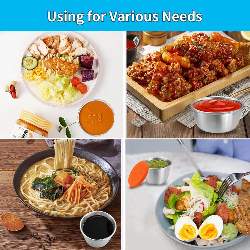 【COD】STAINLESS STELL SUS 304 CONTAINER SAUCE KOTAK TEMPAT WADAH SAUS STAINLESS 1
