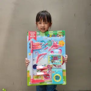 JUMBO!! MAINAN SETRIKA BAJU (Laundry Set Belajar Mesin Cuci Washing Machine Mini Iron Pretend Play Anak Kid Toys Bermain Peran)