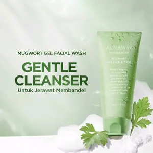[Ready Stock] ACNAWAY Mugwort Gel Facial Wash - Acne Friendly Gentle Cleanser Sabun Cuci Muka Untuk Kulit Berjerawat Sensitif