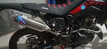 Product Review of NORIFUMI NOCTUS T5 & T4 Original Knalpot CRF 150 KLX 150 WR 155 Type STD & Bore Up Full Stainless Suara Ngebas Adem from @**l 1