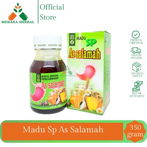 Madu Sp As salamah PerBox Isi 350 Gram