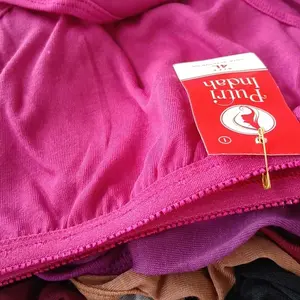 3,6,12Pcs CD Celana Dalam Wanita Katun Polos Lembut Nyaman Putri Indah HS Talent RK Love