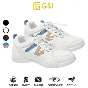 GSI Hansoo 1347 Sepatu Sneakers Wanita Casual Sport Olahraga Running Lari Cewek Shoes SIZE "37-41"