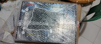 Product Review of kipas laptop cooling pad quinton 2 fan 12cm 15,6inch hitam jaring Computer Cooler pad gaming from K**n L**y 0