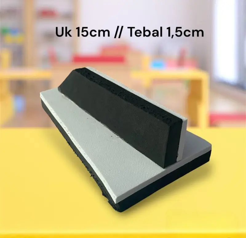 ROSKAM ACIAN UK 15CM PENGHALUS PENGGOSOK ACIAN KARET ACIAN SPON ACIAN MURAH 1