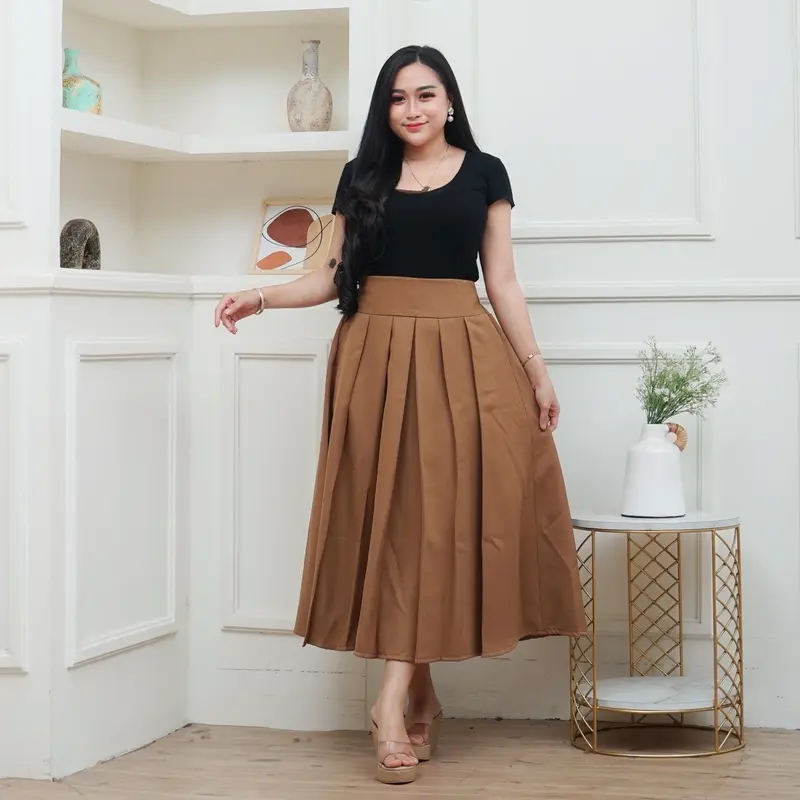 Rok Midi 7/9 Mayung Semi Woll 5