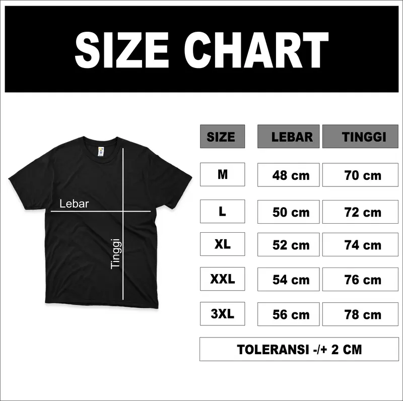 Baju Kaos Tiki Mask Distro Premium Pria Wanita Bahan Katun Combed 24s Fit Standar 4