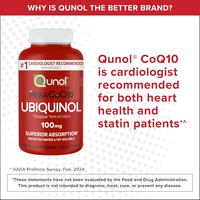 Gambar Qunol Mega CoQ10 100mg Coenzyme Q10 Ubiquinol Superior Absorption dari Tokovita1981 Kota Administrasi Jakarta Utara 2 Tokopedia