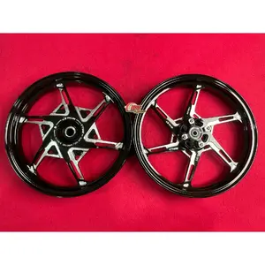 VELG RCB RACING BOY CT 600 VARIO 125 150 UK 14 X 185 + 215 HITAM
