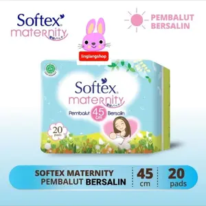 SOFTEX Maternity 45cm isi 20 /  10  buah pembalut bersalin nifas hamil setelah melahirkan